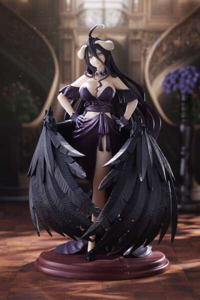 Overlord IV - Albedo AMP+ Prize Figure (Black Dress Ver.)