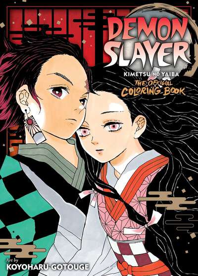 Demon Slayer: Kimetsu no Yaiba: The Official Coloring Book Volume 1