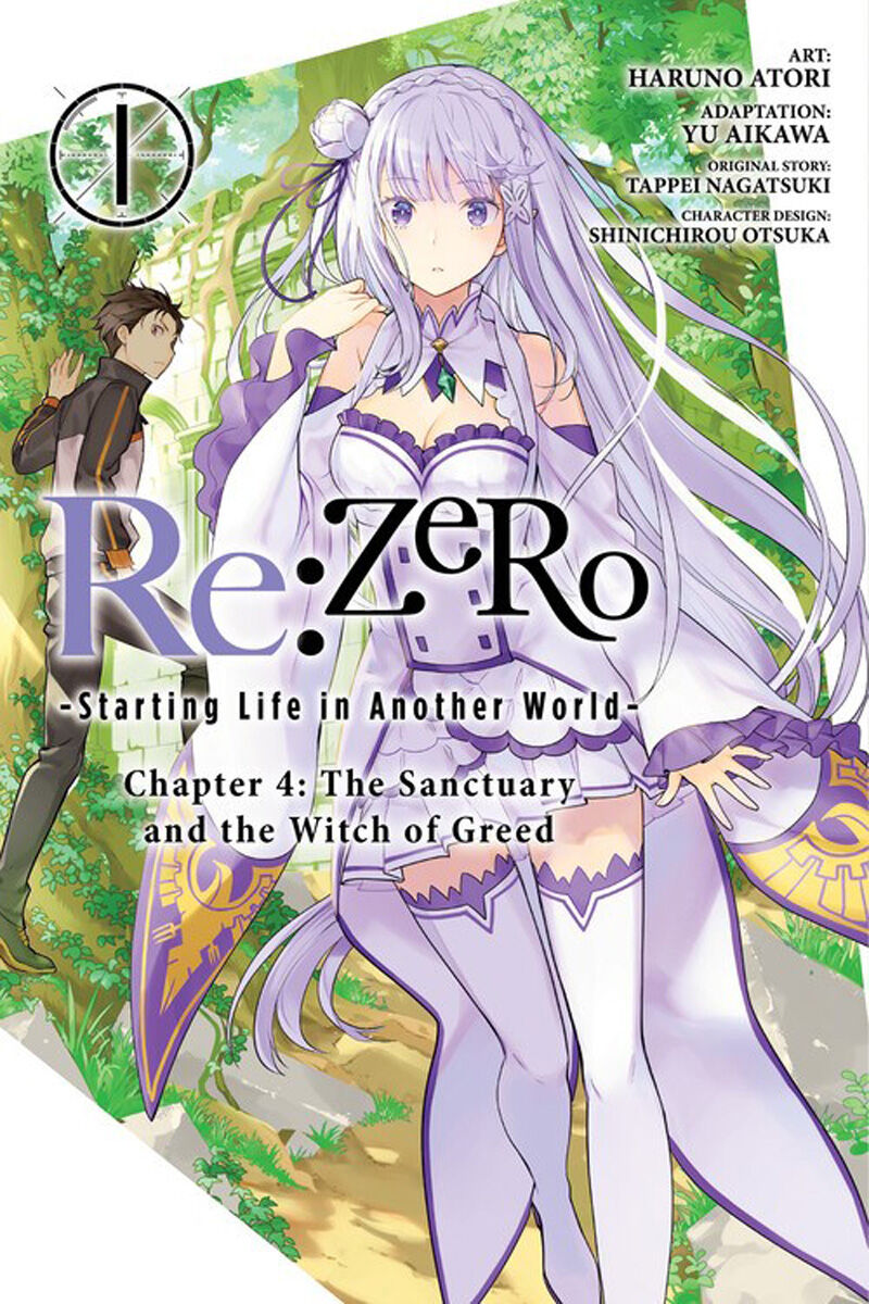 Re:ZERO Starting Life in Another World Chapter 4: The Sanctuary and the Witch of Greed Manga Volume 1