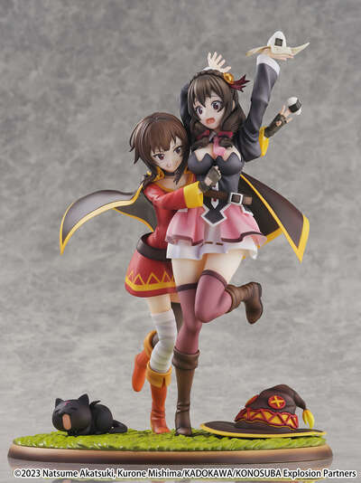 KONOSUBA - An Explosion on This Wonderful World! - Megumin & Yunyun 1/7 Scale Shibuya Scramble Figure Set (They Are Friends Ver.)