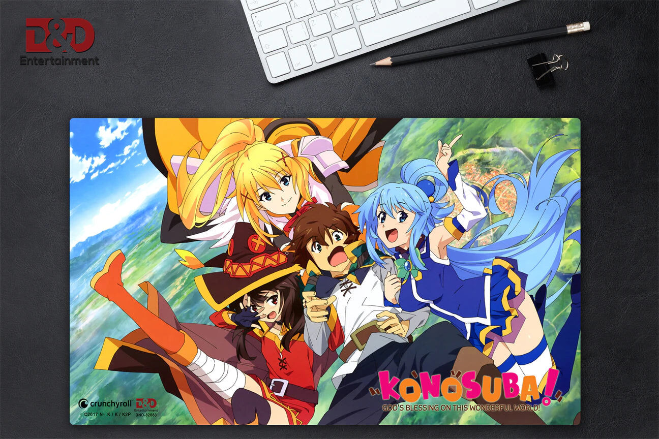 KonoSuba - Cast Fall Desk Mat