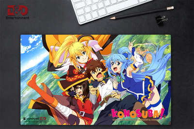 KonoSuba - Cast Fall Desk Mat