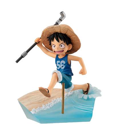 One Piece - Monkey D Luffy G.E.M Series Figure (Run! Run! Run! 15th Anniversary Ver.) - Crunchyroll Exclusive