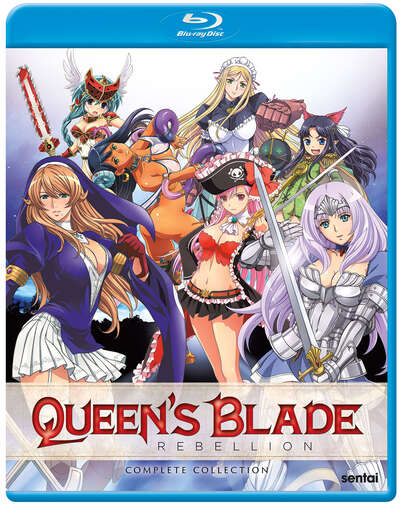 Queen's Blade: Rebellion - Complete Collection - Blu-ray