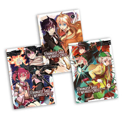 The Strongest Sage with the Weakest Crest Manga (5-7) Bundle