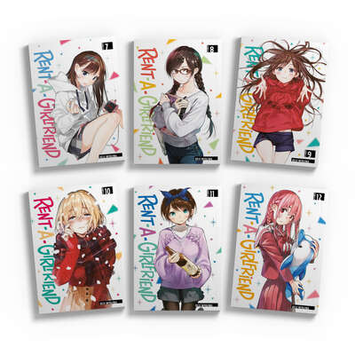Rent-A-Girlfriend Manga (7-12) Bundle