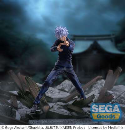 JUJUTSU KAISEN - Satoru Gojo Luminasta Figure (Cursed Technique Lapse Max Energy Output Blue Ver.)