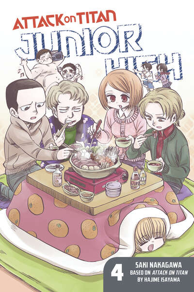 Attack on Titan: Junior High Manga Omnibus Volume 4