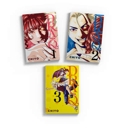 Dra-Q Manga (1-3) Bundle