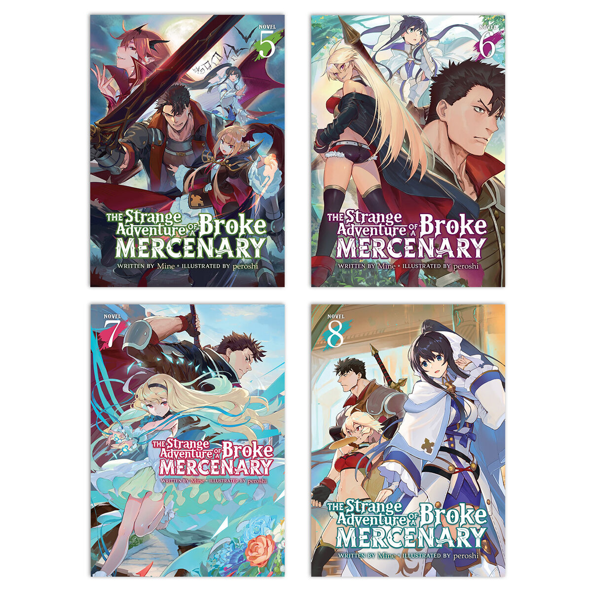 the-strange-adventure-of-a-broke-mercenary-novel-5-8-bundle