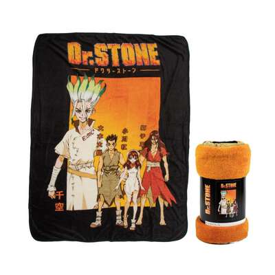 Dr. Stone - Fleece Throw Blanket