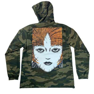 Junji Ito - Uzumaki Camo Anorak - Crunchyroll Exclusive