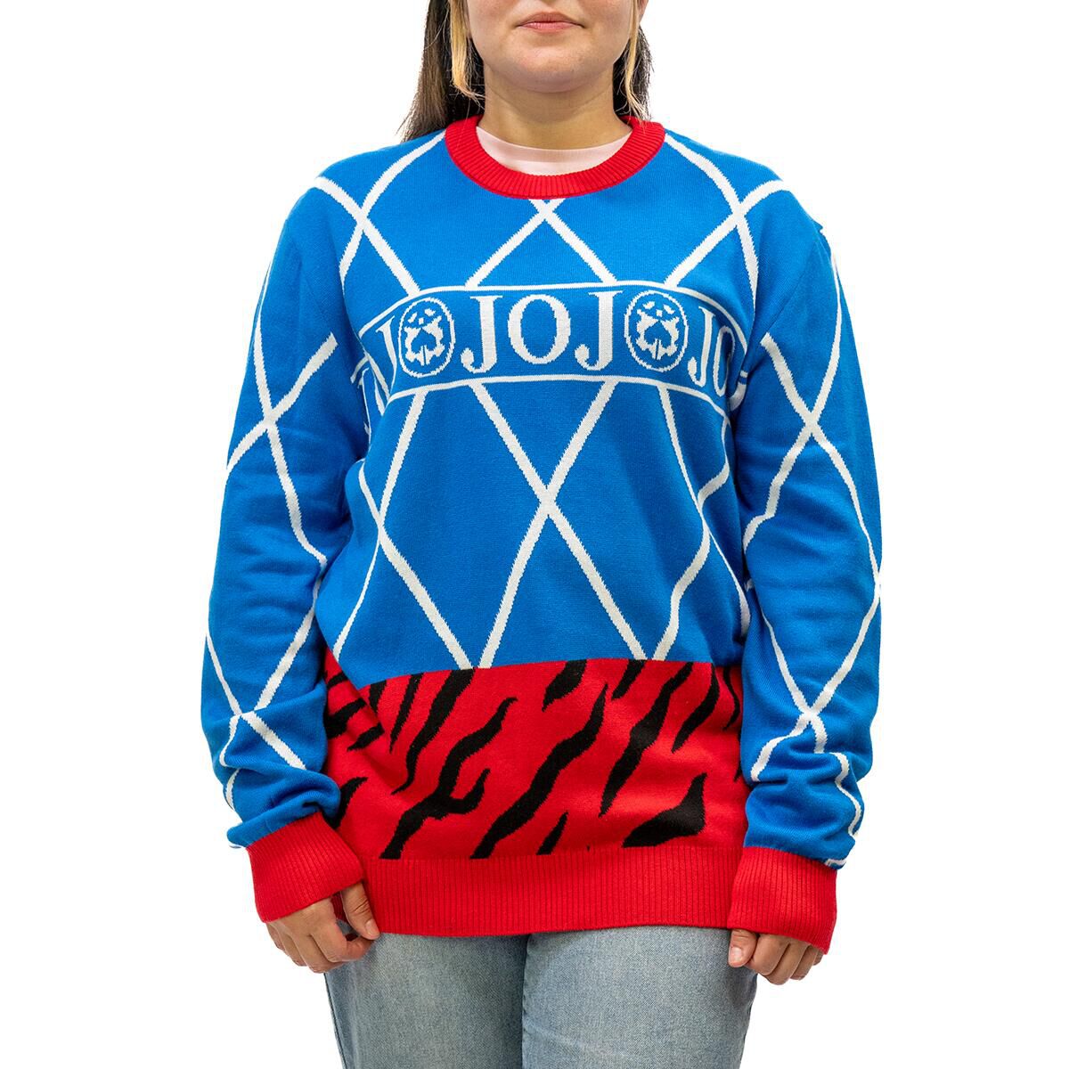jojos-bizarre-adventure-guido-mista-holiday-sweater