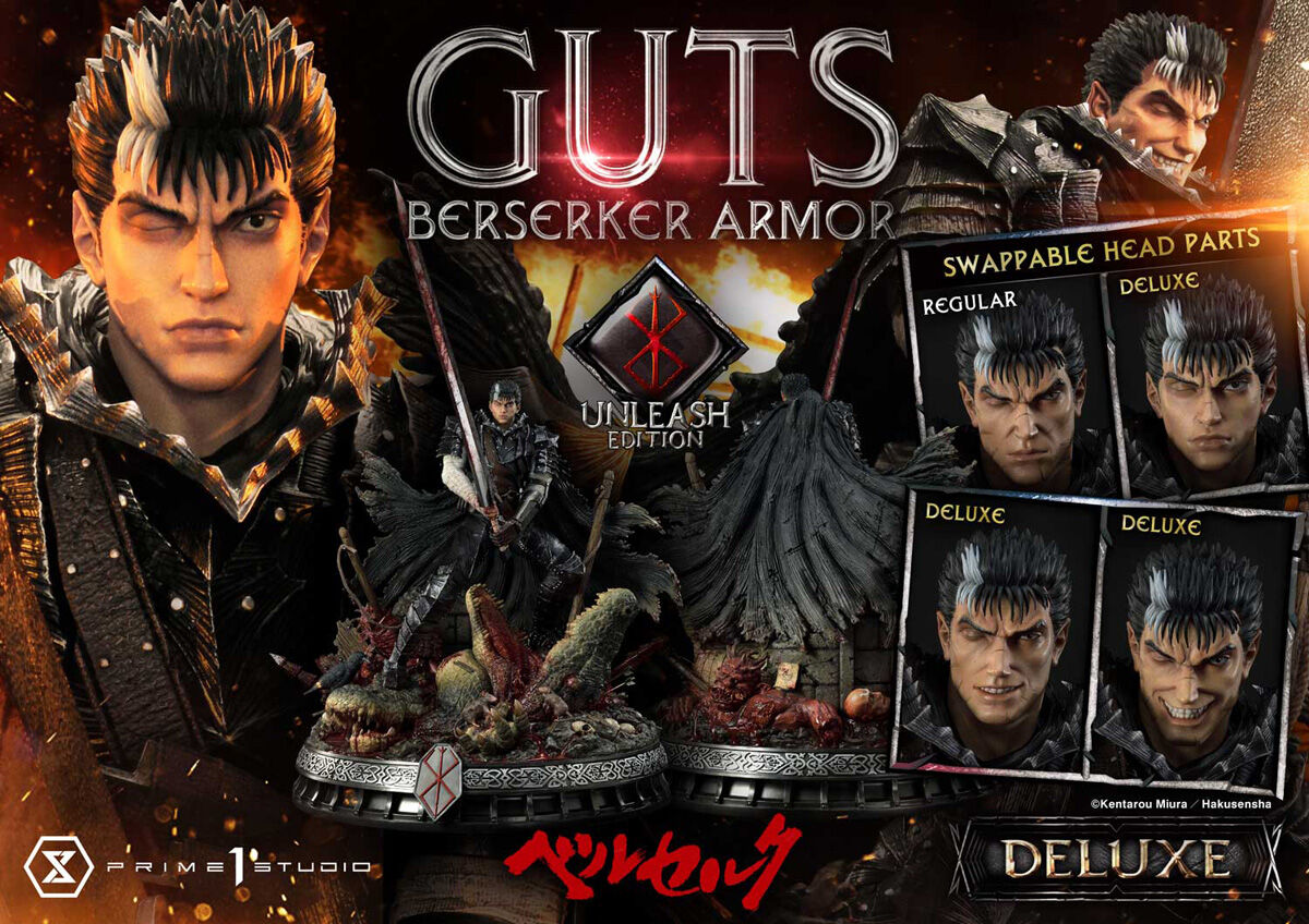 Berserk - Guts 1/4 Scale Statue (Berserker Armor Unleash Edition Berserk Deluxe Ver.)
