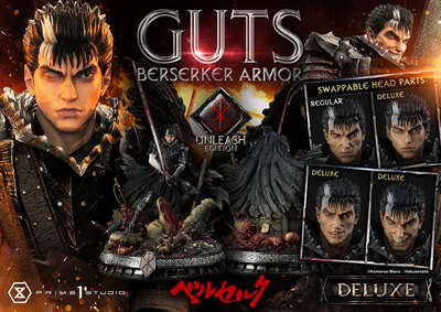 Berserk - Guts 1/4 Scale Statue (Berserker Armor Unleash Edition Berserk Deluxe Ver.)
