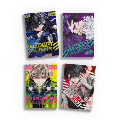 Tokyo Aliens Manga (1-4) Bundle