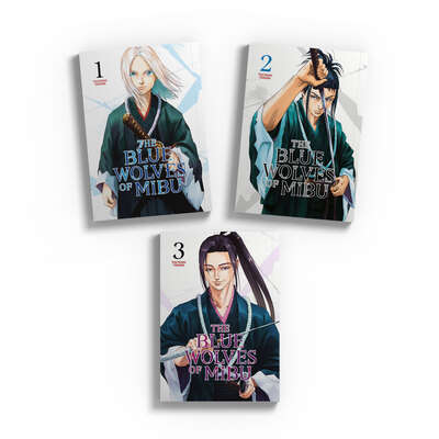 The Blue Wolves of Mibu Manga (1-3) Bundle