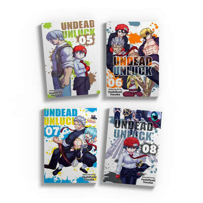 Undead Unluck Manga (5-8) Bundle
