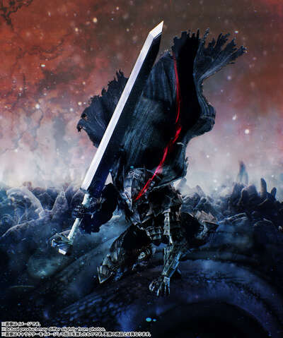 Berserk - Guts S.H Figuarts Figure (Heat Of Passion Berserker Armor Ver.)