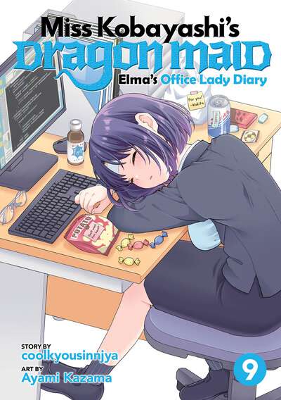 Miss Kobayashi's Dragon Maid: Elma's Office Lady Diary Manga Volume 9