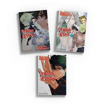 The New Gate Manga (10-12) Bundle