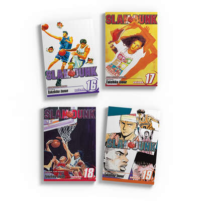 Slam Dunk Manga (16-19) Bundle