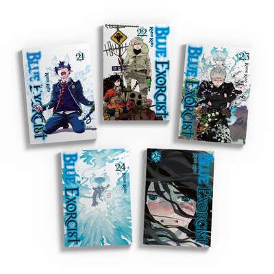 Blue Exorcist Manga (21-25) Bundle