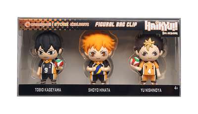Haikyu!! - Figural Bag Clip Set - Crunchyroll Exclusive