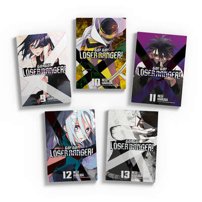 Go! Go! Loser Ranger! Manga (9-13) Bundle