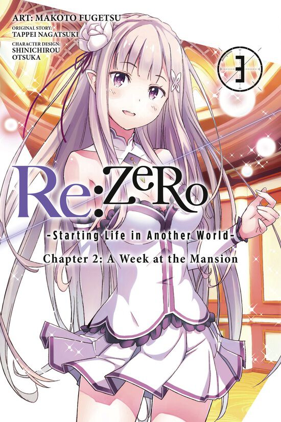 Re:ZERO Starting Life in Another World Chapter 2: A Week at the Mansion Manga Volume 3
