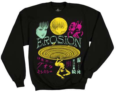 Junji Ito - Erosion Crew Sweatshirt - Crunchyroll Exclusive