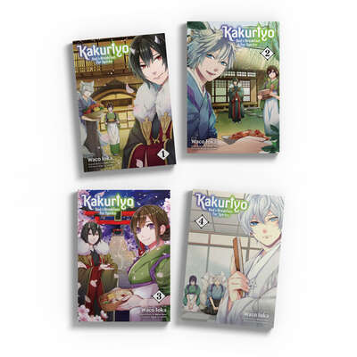 Kakuriyo: Bed & Breakfast for Spirits Manga (1-4) Bundle
