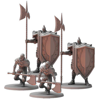 Dark Souls The Roleplaying Game The Steadfast & The Hollow Miniature Set