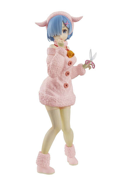 Re:Zero - Rem The Wolf and the Seven Kids Figure (Pastel Ver.)