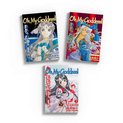 Oh My Goddess! Manga Omnibus (1-3) Bundle