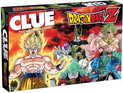 Dragon Ball Z Clue Board Game