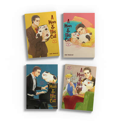 A Man and His Cat Manga (1-4) Bundle