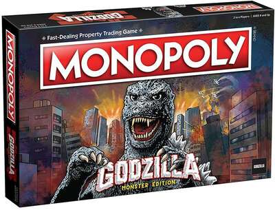 Godzilla Monopoly Board Game