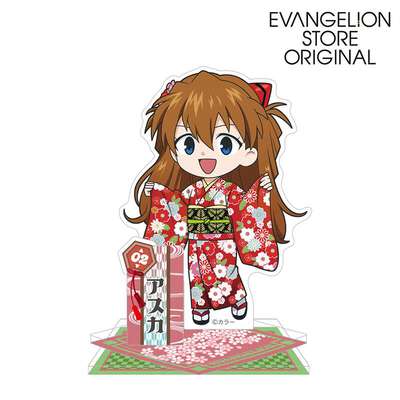 Rebuild of Evangelion - Asuka Acrylic Stand (Chibi Ver.) - Crunchyroll Exclusive