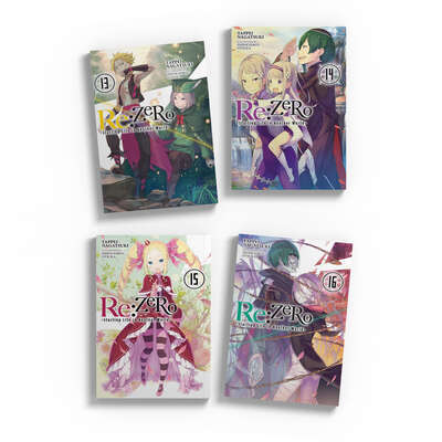 Re:ZERO Starting Life in Another World Novel (13-16) Bundle