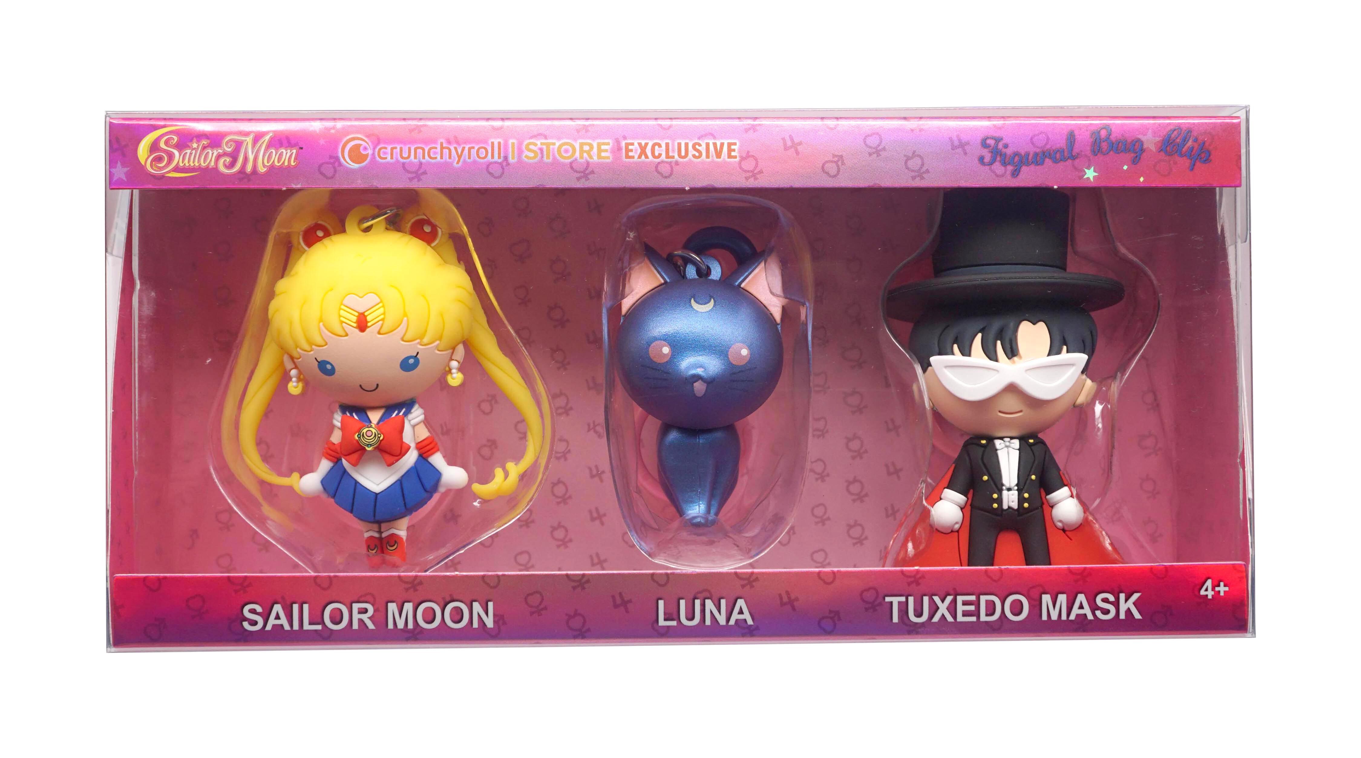Sailor Moon - Figural Bag Clip Set - Crunchyroll Exclusive