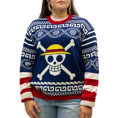 One Piece - Nautical Holiday Sweater - Crunchyroll Exclusive