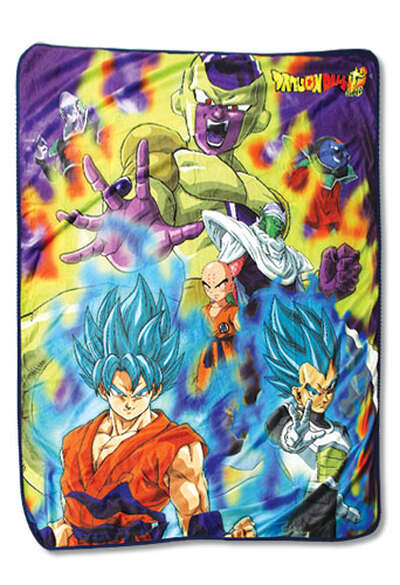 Dragon Ball Super - Group Throw Blanket
