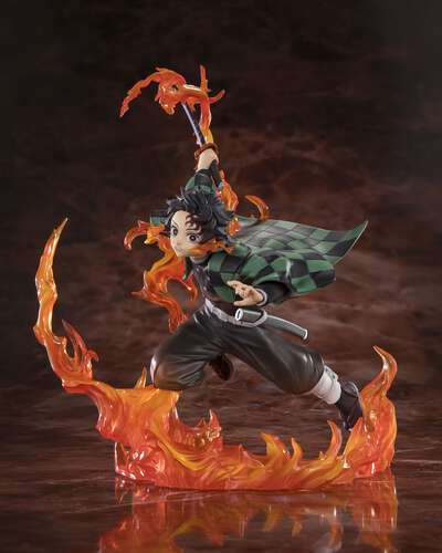 Demon Slayer: Kimetsu no Yaiba - Tanjiro Kamado FiguartsZERO Figure (Rengoku's Sword Guard Ver.)