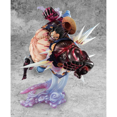 One Piece - Monkey D. Luffy Gear Four Boundman Portrait.Of.Pirates Figure