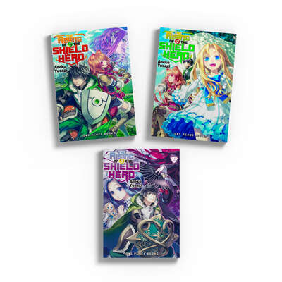 The Rising of the Shield Hero Novel (1-3) Bundle