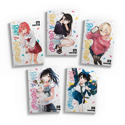 Rent-A-Girlfriend Manga (18-22) Bundle