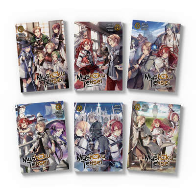 Mushoku Tensei: Jobless Reincarnation Novel (1-6) Bundle