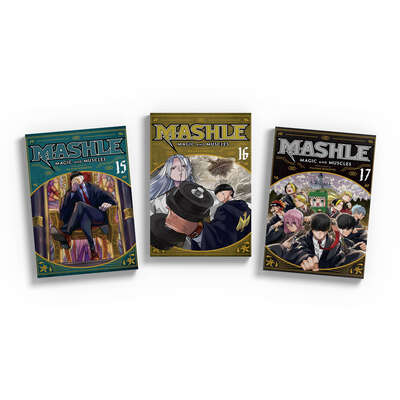 Mashle: Magic and Muscles Manga (15-17) Bundle