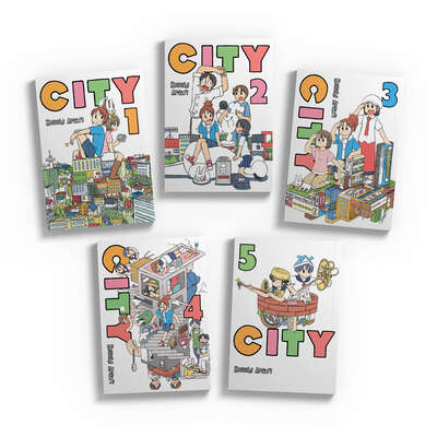 CITY Manga (1-5) Bundle